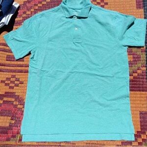 Merona Green Polo Shirt Classic Short Sleeve